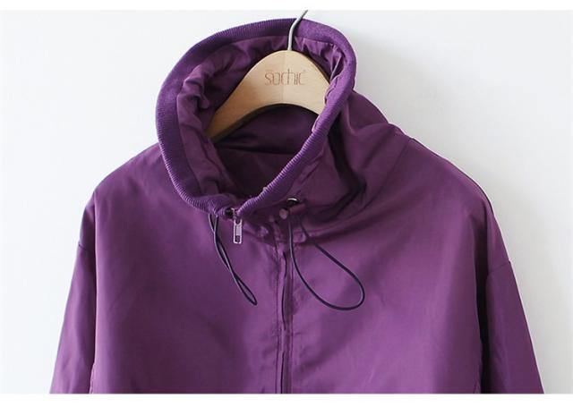 ブルゾン ジャンバー レディース ジャケット 無地 アウター トップス