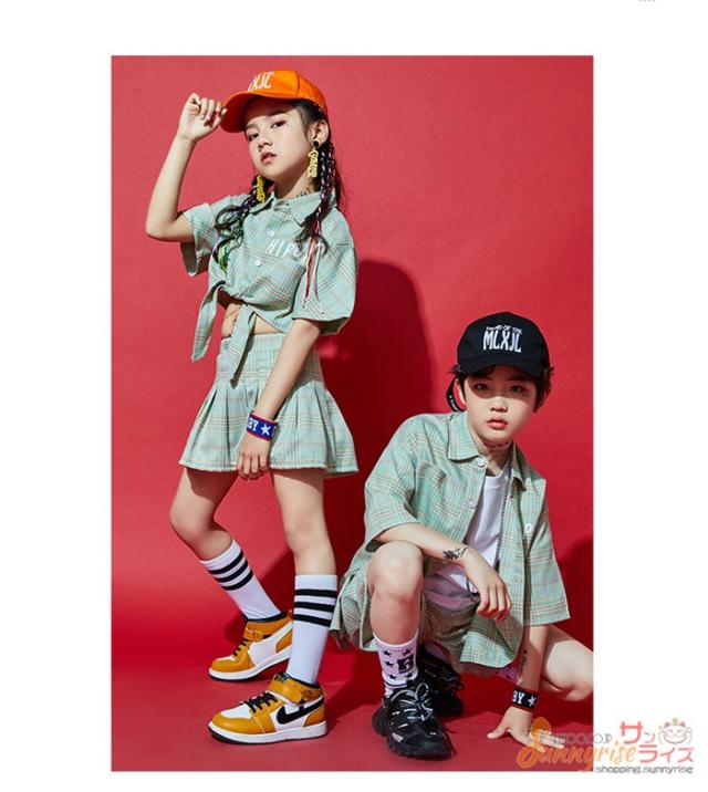 赤 スパンコール 女の子 キッズ ダンス衣装 ジャズ ヒップホップ チェック柄 スカート 黒トップス キャミソール 可愛い ふわふわ チアガール 団体服 チーム 発表 Uronストア - 通販 - Yahoo ショッピング