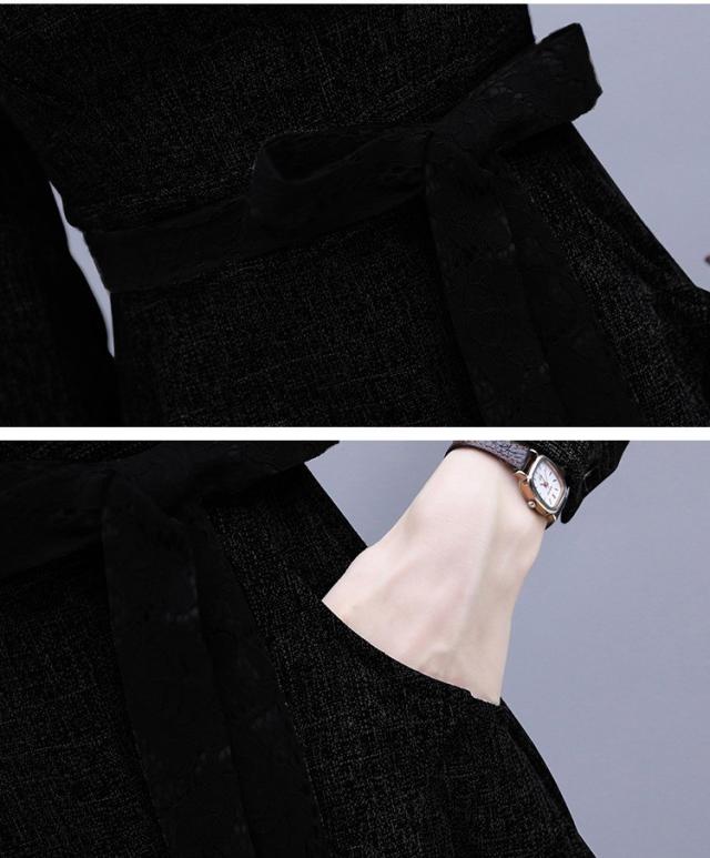 ワンピース レディース 30代 40代 50代 秋冬 膝丈 セーター メリヤス