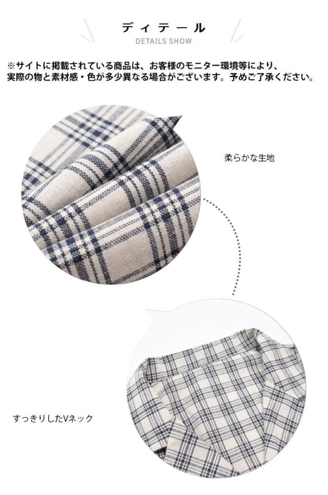 タータンチェック レディース ワンピース ショートワンピース 半袖 膝