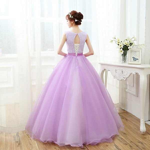 カラードレス 花嫁 二次会 演奏会 レース刺繍 編み上げ ベアトップ ウェディングドレス・花嫁ドレス・パーティードレス・結婚式・二次会・発表会 カラードレス 花嫁 二次会 演奏会 レース刺繍 編み上げ ベアトップ