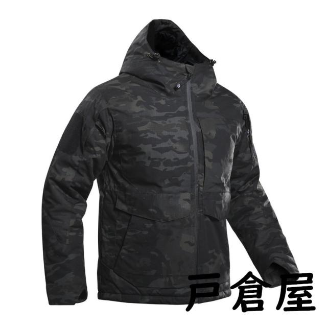 マウンテンパーカー ジャケット メンズ フード付き 防風 耐久性 迷彩柄