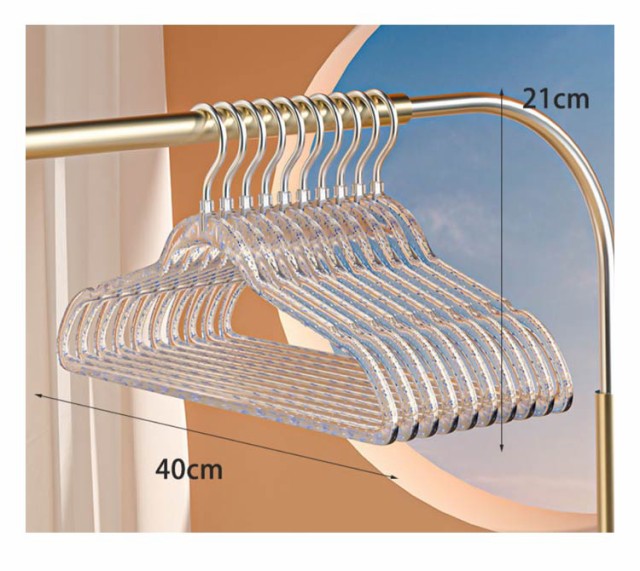 【色: グレー】Artifi ハンガー 滑らない スリム おしゃれ 収納 洗濯ハ