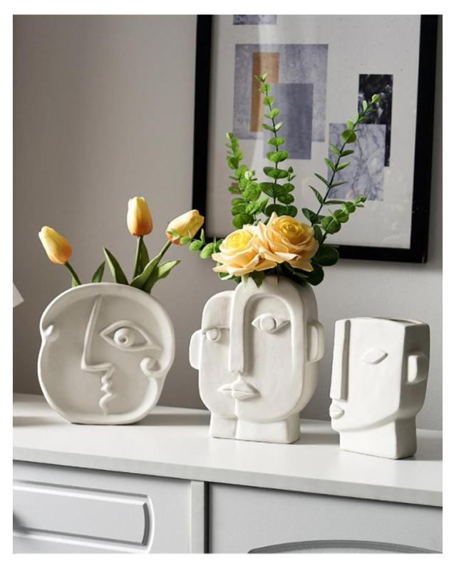 おしゃれ 陶器 花器 オーナメント 花瓶 花瓶 モダン オブジェ