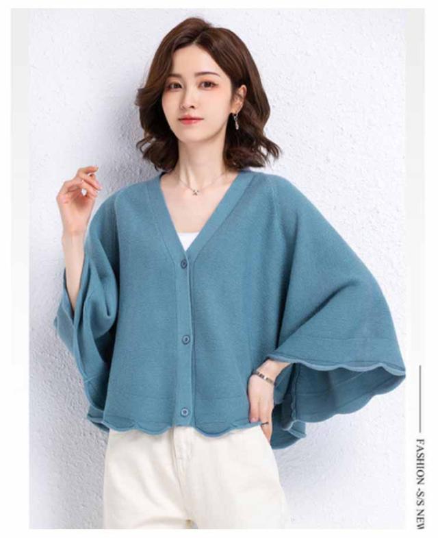 23区｜【洗える】ヴィスコースストレッチ ドルマンスリーブ