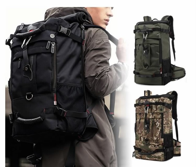 リュック 登山リュックサック バックパック デイパック 3way 大容量40L