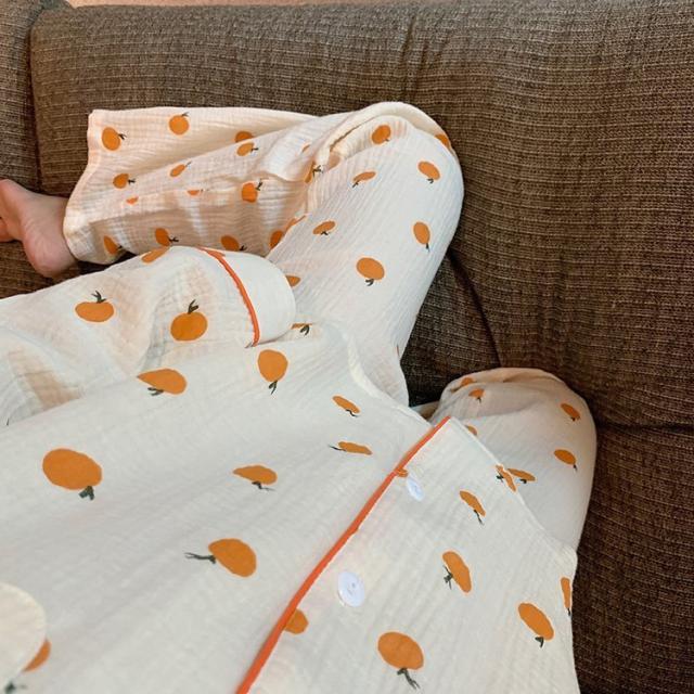 パジャマ レディース 春 秋 長袖 パジャマ ロングパンツ 花柄
