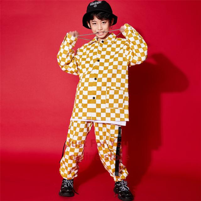 クリアランスバーゲン 期間限定開催 キッズ ダンス 衣装 ヒップホップ 子供服 チェック柄 カーゴパンツ ストリート 女の子 韓国子供服 キッズ ダンス 衣装 派手 男の子 かっ プレゼント対象商品 Www Servblu Com