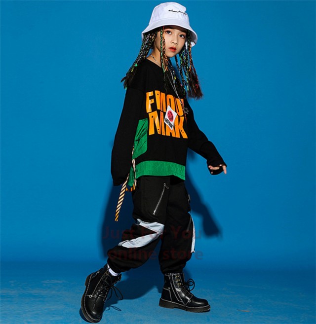 新商品 キッズ ダンス衣装 子供服 ヒップホップ かっこいい ダンスパーカー 男の子 女の子 黒 Dance Hiphop ロック風 レッスン着 練習着 競技 激 ランキング受賞 Farmerscentre Com Ng