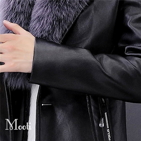 レザーコート ファッション メンズ トレンチコート フェイクファー