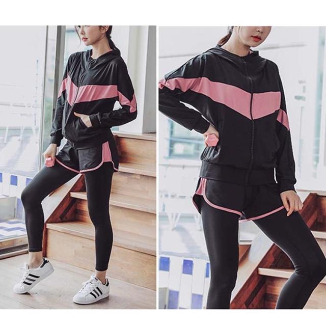 5点セットスポーツウェア レディース 上下セット 上下 セット ヨガ