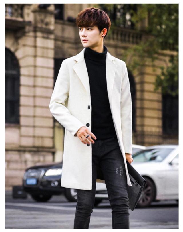 チェスターコート メンズ メルトンコート ミドル丈 ロングコート