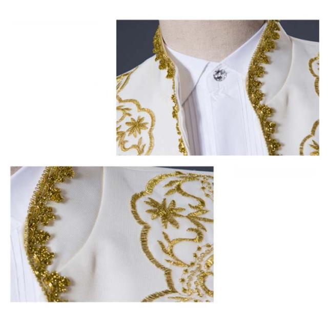 メンズスーツ 3点セット スーツ 王子様 コスプレ衣装 大人用