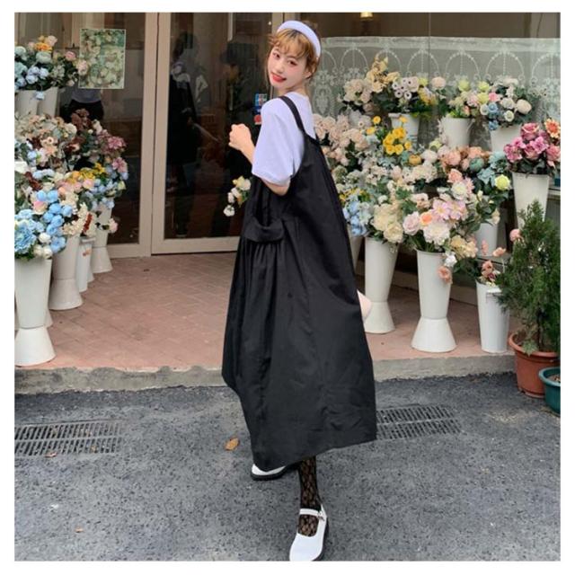 オールインワン ワンピース レディース 大人 サロペット スカート