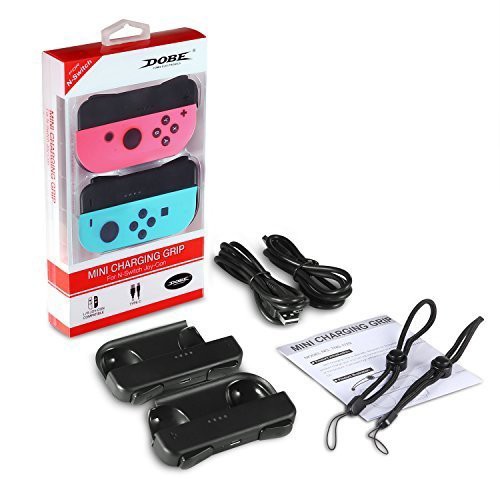 期間限定特価 ジョイコン Joy Con 充電グリップ Nintendo Switch用 プレイしながら充電可能 Kingtop ニンテンドー スイッチ 充電ホル 安心の定価販売 Www Bnooon Com