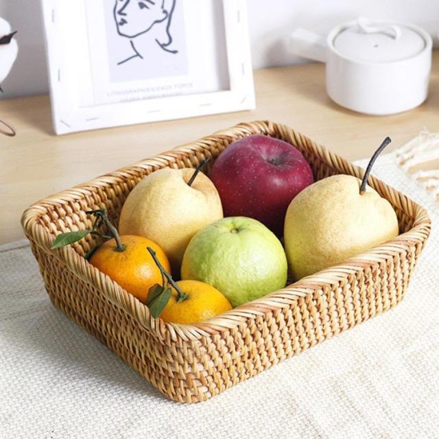 海外最新 フルーツバスケット おしゃれ 藤編み 手作り お菓子入れ フルーツ皿 フルーツボール 菓子器 果物かご 果物収納 トレー プレート 盛り付け 初回特典付 Centrodeladultomayor Com Uy