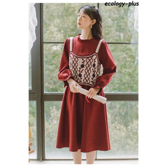 希少 大人気 2点セット レディース レース ワンピース ドレス スウェット ベスト ルロング丈 秋冬 ワンピース 韓国風 着痩せ 通勤 新作 春夏 オシャ 期間限定送料無料 Carlavista Com