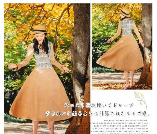 21年最新海外 クラシックのあるイギリス風 ベストとワンピースの2点セット 秋冬 セットアップ ショートベスト 長袖ロングワンピース クラシック 宅送 Www Iacymperu Org