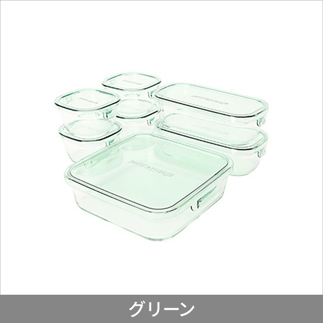 iwaki イワキ 耐熱ガラス 保存容器 システムセット パック