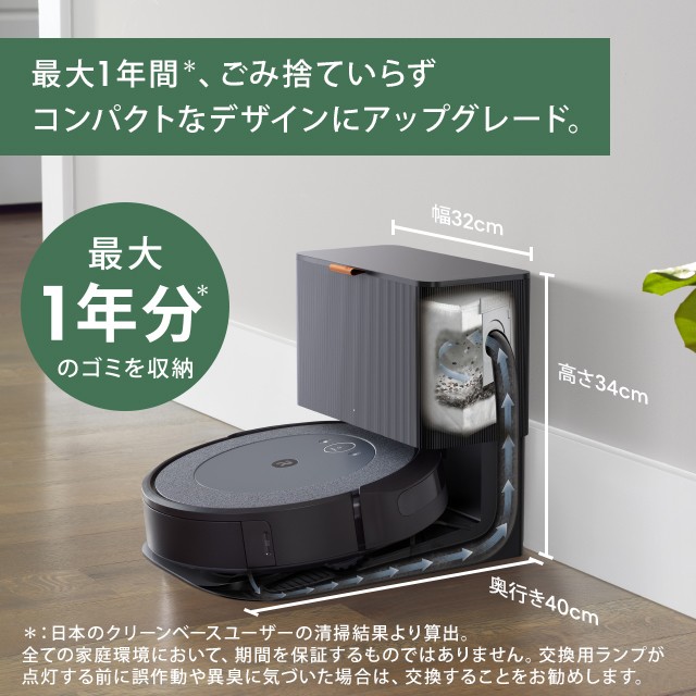 ロボット掃除機 ルンバi5+ i555860 アイロボット 正規品 メーカー保証 ...