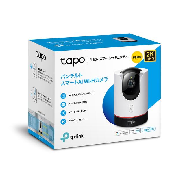 未開封　TP-Link　Tapo C225 パンチルト Wi-Fiカメラ TP-Link（ティーピーリンク） パンチルトスマートAI Wi-Fiカメラ