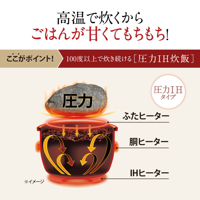 象印 圧力IH炊飯ジャー NW-YA18 1升炊き 極め炊き 豪熱大火力 炊飯器