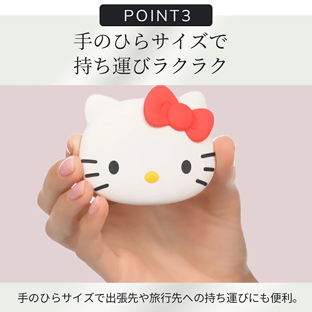 Hello Kitty Facial Brush ハローキティ フェイシャルブラシ 3 in 1