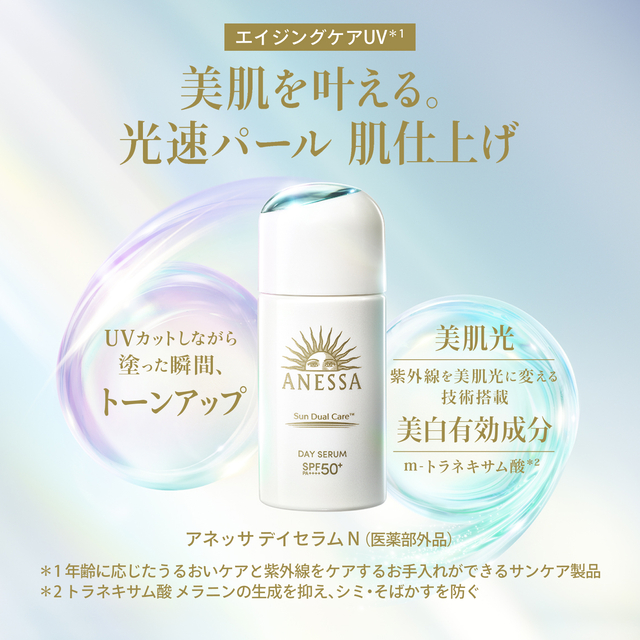 アネッサ デイセラム N 30mL 医薬部外品 資生堂 日中用乳液・化粧下地