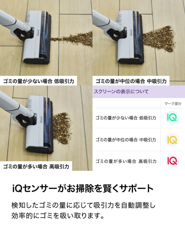 Shark EVOPOWER SYSTEM FIT コードレススティッククリーナー LC100J
