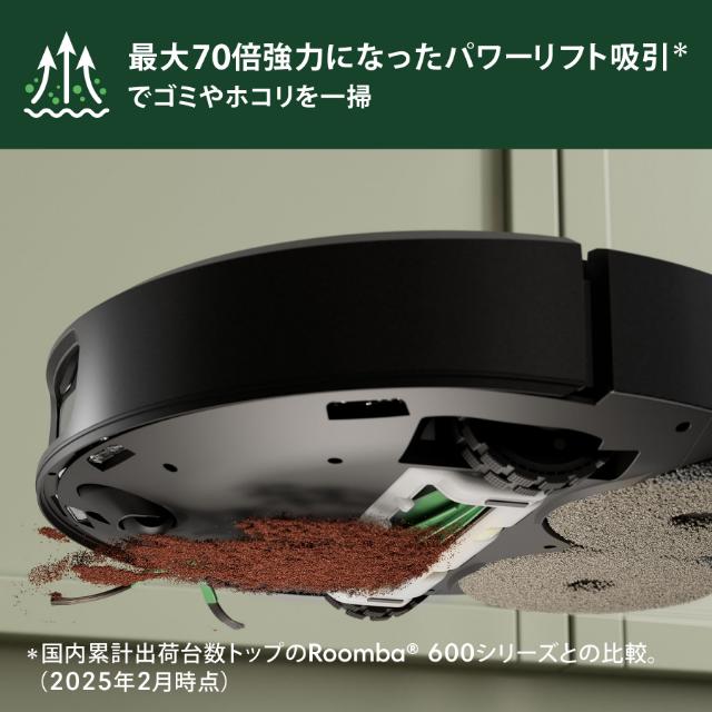 Roomba Plus 505 Combo ロボット + AutoWash 充電ステーション アイ
