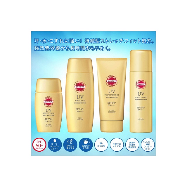 サンカット パーフェクトUV 日やけ止め スプレー 90g ×2個セット
