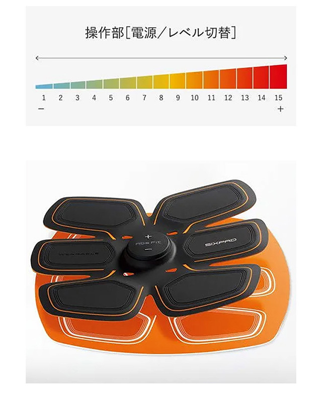 4個セット】 SIXPAD Body Fit シックスパッド ボディフィット SP
