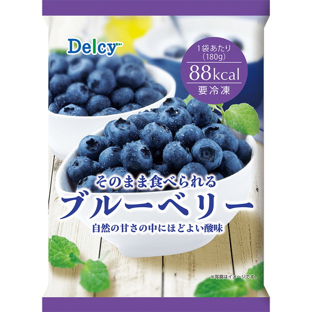 冷凍食品 Delcy ブルーベリー 2.16kg (180g×12個)×12個 冷凍 フルーツ