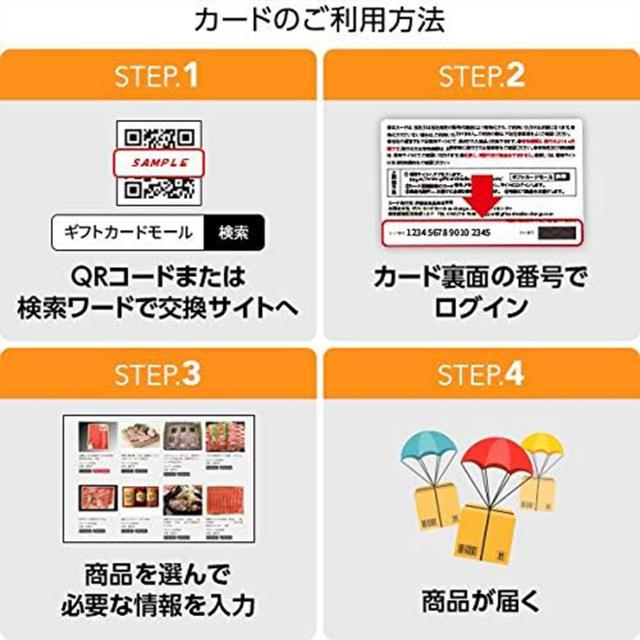 ギフトカード】 凍眠市場ギフトカード 専用封筒・台紙セット （973055