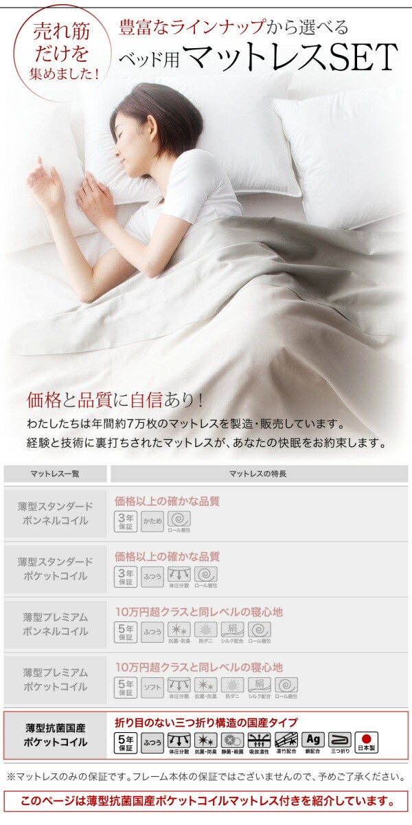 NEW お客様組立 縦開き セミシングルサイズ の通販はau PAY マーケット - e-バザール|商品ロット 国産 跳ね上げ式ベッド 収納ベッド Clory クローリー 薄型抗菌国産ポケットコイルマットレス付き 豊富な得価