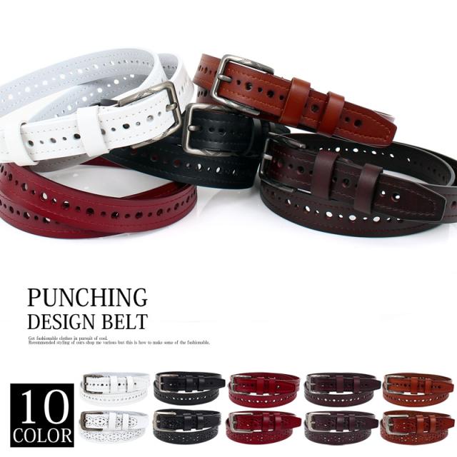 ベルト,メンズ,カジュアル,ベルト,パンチング,デザイン,ホール,ネイティブ,メンズ,男性用,LCB19064,LCB19065