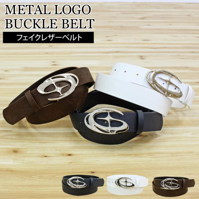 メンズ メンズファッション メンズカジュアル 通販 ベルト メンズ メタルロゴ バックルベルト 男女兼用 メンズファッション メンズベルト メンズ 通販 ZK-90