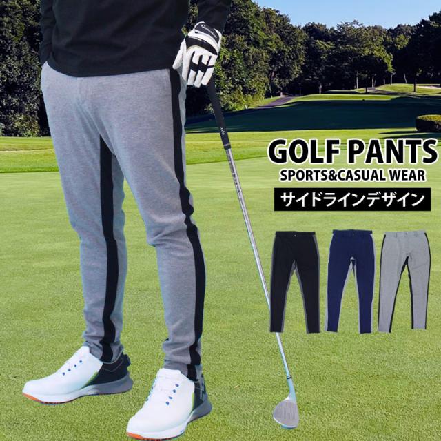 メンズ メンズファッション メンズカジュアル 通販 ゴルフパンツ メンズ ゴルフウェア GIORNO SEVEN ジョルノセブン ストレッチ ウエストゴム 撥水加工 ロゴ ボトムス 秋冬 春夏 ST-31