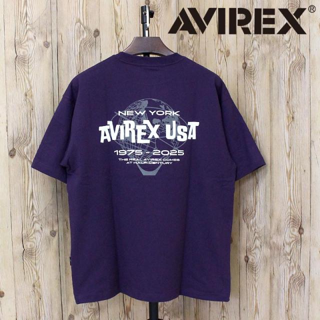 AVIREX アヴィレックス AVIREX USA S/S TEE 半袖Tシャツ 783-5234002 ロゴ ミリタリー アビレックス トップス メンズ ブランド