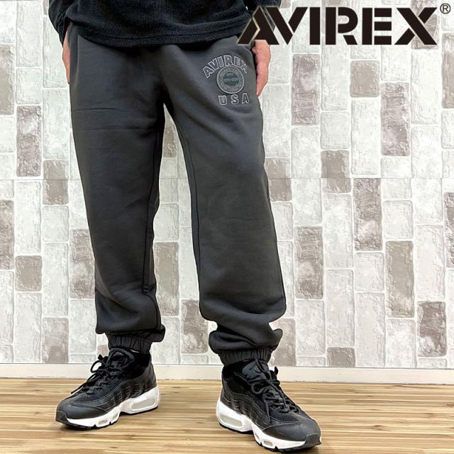 AVIREX アヴィレックス AVIREX 50th VARSITY SWEAT PANTS 783-5210023 50周年 バーシティ スウェットパンツ ジャージ アビレックス ロングパンツ イージーパンツ メンズ
