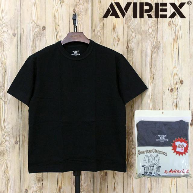 AVIREX アヴィレックス CREW NECK PACK T-SHIRT 783-5934018 クルーネック パック 半袖Tシャツ 無地 天竺 パックT コットン 綿 アビレックス ミリタリー トップス メンズ ブランド