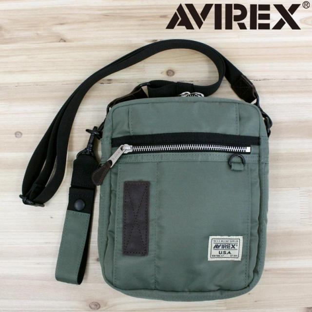 AVIREX アヴィレックス FLIGHT NYLON 'VERTICAL SHOULDER BAG' ヴァーティカル ショルダー バッグ ナイロンバッグ 783-5976003 アビレックス メンズ ブランド