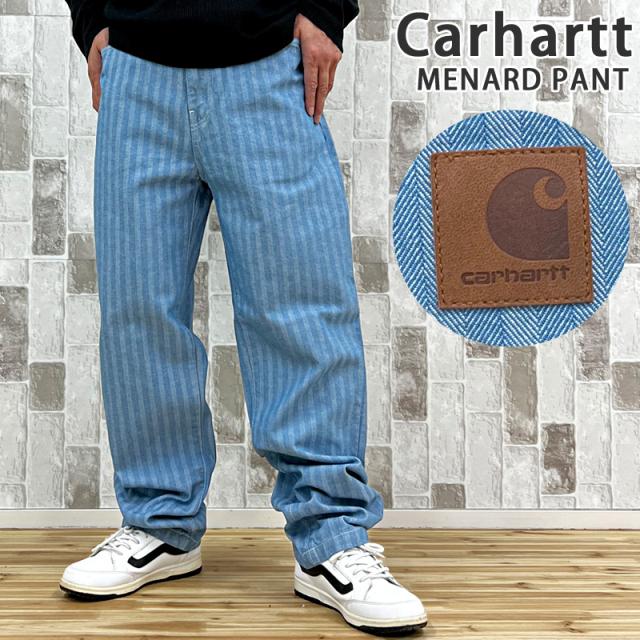 Carhartt カーハート WIP ヘリンボーンデニム メナード パンツ Menard Pant ダブリューアイピー デニムパンツ ウォッシュ WIP I033579 メンズ ブランド
