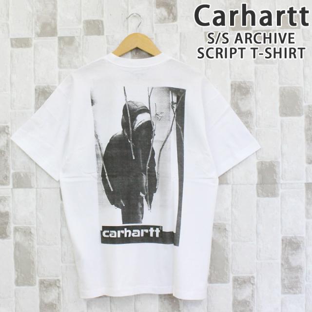 Carhartt カーハート WIP アーカイブ スクリプトTシャツ S/S Archive Script T-Shirt I036001 クルーネックTシャツ 半袖 トップス メンズ ブランド