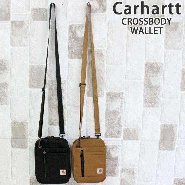 Carhartt カーハート ナイロンダッククロスボディウォレット ショルダーポーチ 財布 Nylon Duck Crossbody Wallet B0000396 メンズ ブランド