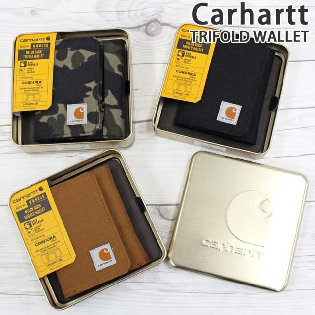 Carhartt カーハート ナイロンダック三つ折り財布 Nylon Duck Trifold Wallet メンズ ブランド
