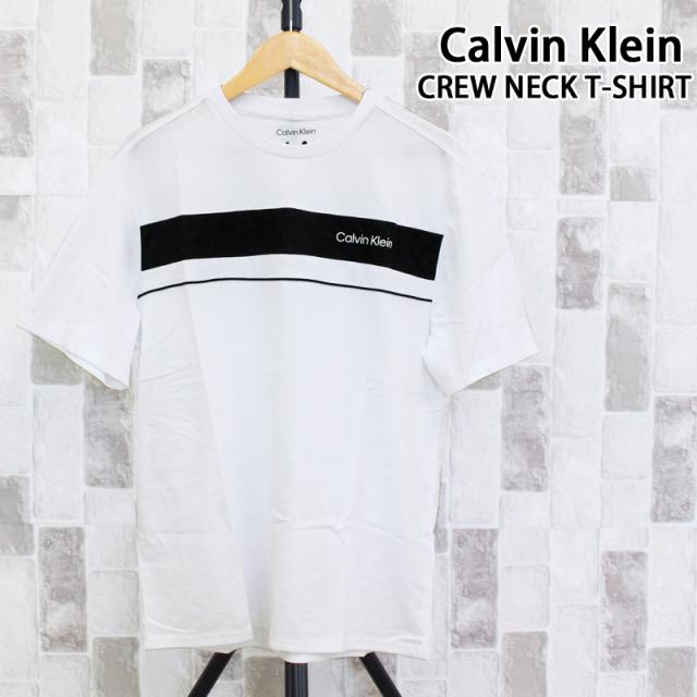 Calvin Klein,カルバンクライン,CK,パイピング,スタンダードロゴ,クルーネック,Tシャツ,SS PIPING STANDARD LOGO CREWNECK TEE,メンズ,ブランド