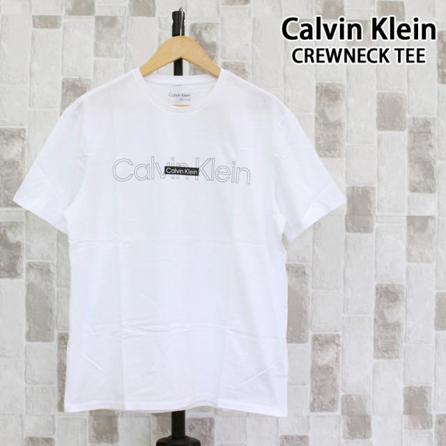 Calvin Klein カルバンクライン CK ロゴテクスチャードボックスクルーネックTシャツ SS CK LOGO TEXTURED BOX CREWNECK TEE 40EM819 メンズ ブランド