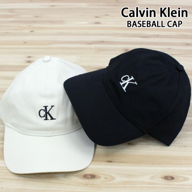 Calvin Klein カルバンクライン CK モノロゴプリント ベースボールキャップ MONOLOGO PRINTED BASEBALL CAP 帽子 キャップ コットン メンズ ブランド 男女兼用 4G5032G