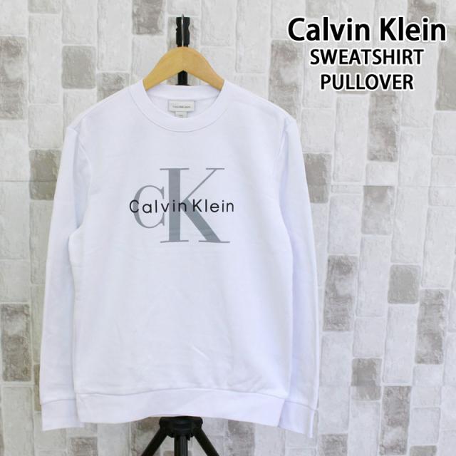Calvin Klein カルバンクライン CK モノグラムロゴ スウェット クルーネック MONOLOGO FLEECE CREW NECK 40BM801 メンズ ブランド